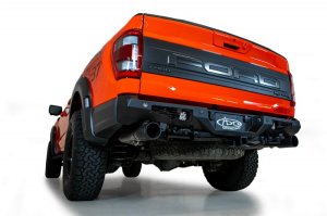 Ford Raptor Bumper - Rear - Addictive Desert Designs - Bomber - Hammer Black - `21-`27 Ford Raptor Bumper - Rear - Addictive Desert Designs - Bomber - Hammer Black - `21-`27